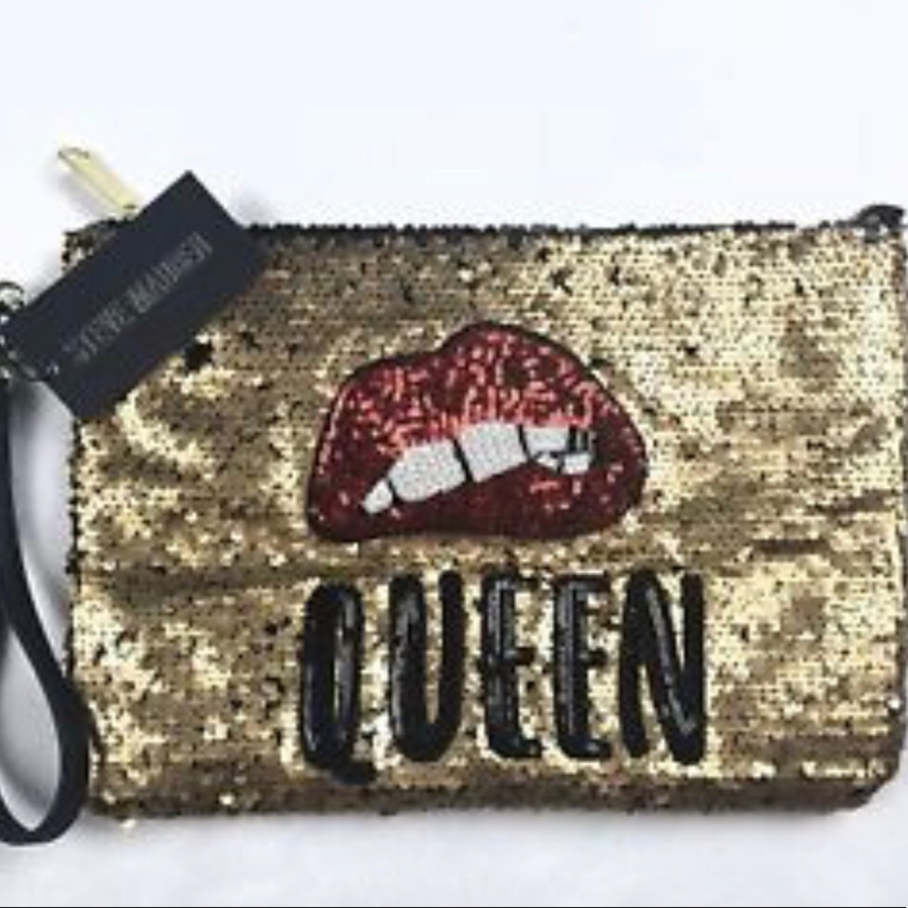 SOLDSteve Madden Queen Large Wristlet Purse